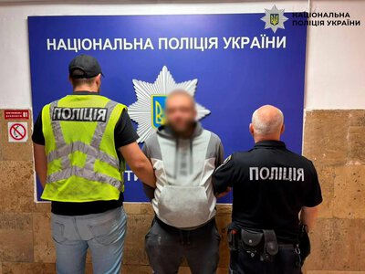 In Kyiv, a serviceman absent without leave was detained for killing a friend at a children's playground