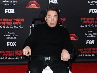 Luke Evans spoke about Tim Curry’s serious condition before his death