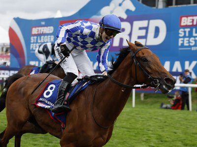 Betfred St Leger: Saffie Osborne becomes first woman to win a British Classic as Highwayman lands Doncaster feature