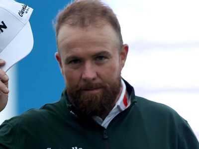 Amgen Irish Open: Shane Lowry retains lead of home event as Donald Trump arrives despite protests
