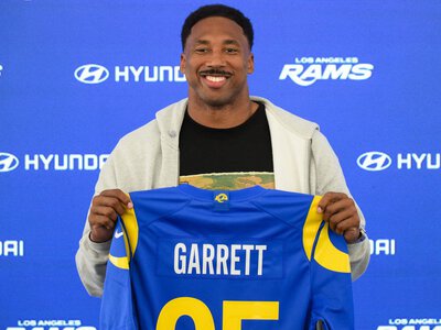 Myles Garrett: Los Angeles Ram pass rusher to undergo surgery and miss at least four weeks after being placed on injured reserve