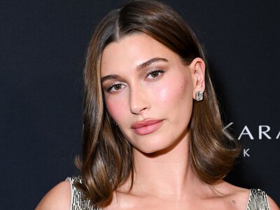 Hailey Bieber's Cashmere Taupe Nails Are the Mani Equivalent of Your Favorite Sweater