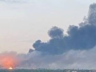UAVs attacked the Syzran oil refinery: fires broke out at the facility