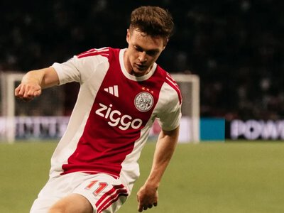 Tsyhankov scored his debut goal for Ajax 12 minutes after coming on