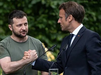They agreed to meet on the sidelines of the UN General Assembly — Zelenskyy spoke with Macron