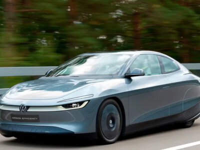 A Volkswagen electric car traveled nearly 1,300 km with one charging stop and set an aerodynamics record
