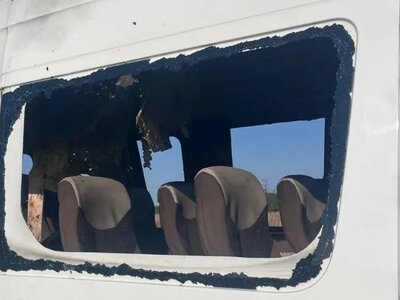 A Russian drone struck a scheduled bus in the Nikopol district: five killed, seven injured