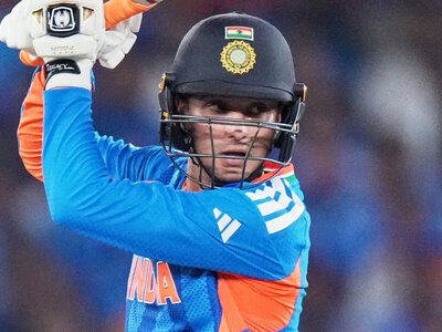 India's Abhishek Sharma hits 30-ball hundred, the fastest in T20 internationals by batter from Test-playing nation