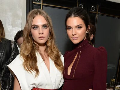 Kendall Jenner responded to long-standing rumors about a romance with Cara Delevingne