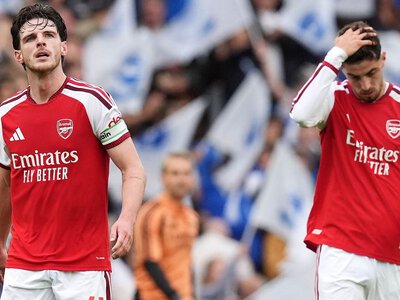 Brighton 3-0 Arsenal: Mikel Arteta's side lose for first time this season as impressive hosts thrash defending champions