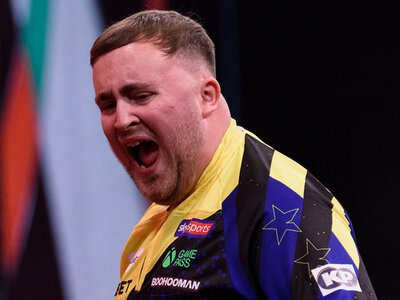 World Series of Darts Finals: Luke Littler wins last-leg decider vs Nathan Aspinall to move step closer to sweep of majors in one year