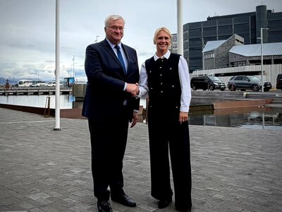 Sybiga stopped in Iceland en route to the UN General Assembly: cooperation in the field of drones is being prepared