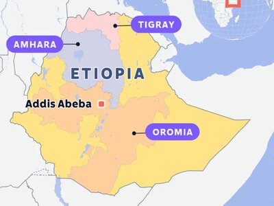 Seven Ethiopian armed groups have united with the aim of overthrowing the government