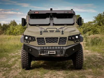The Ukrainian armored pickup truck Gyurza-01 has been approved for delivery to the army: what the versatile vehicle can do