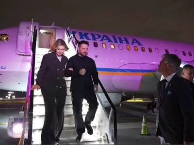 Zelenskyy arrived in New York for the UN General Assembly; a meeting with Trump and the signing of the Drone Deal are scheduled