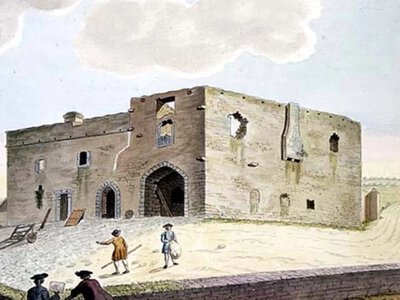 A 13th-century medieval castle was found inside a university building in Dublin