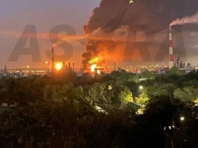 In Samara, one of the largest refineries in the region, the Kuibyshev Oil Refinery, is on fire after an attack – ASTRA
