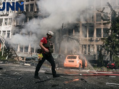 The enemy attack on Kyiv continues - the number of casualties has risen to 43, and a drone fell on the grounds of an educational institution