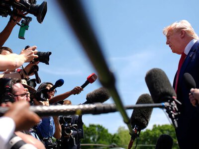 In the United States, a court overturned Trump's ban on media outlets in the White House and ordered access to be restored