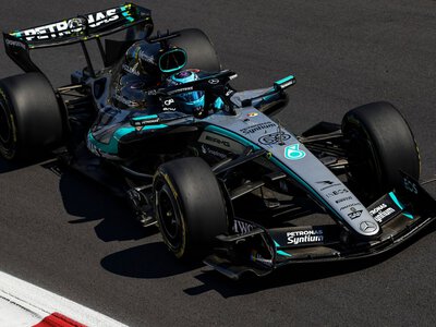 Azerbaijan GP: George Russell fastest in second practice ahead of Kimi Antonelli in dominant start in Baku