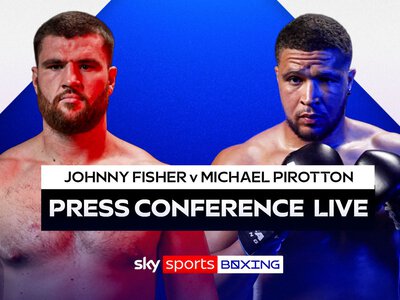 Johnny Fisher vs Michael Pirotton: Free live stream of final press conference ahead of Copper Box heavyweight clash