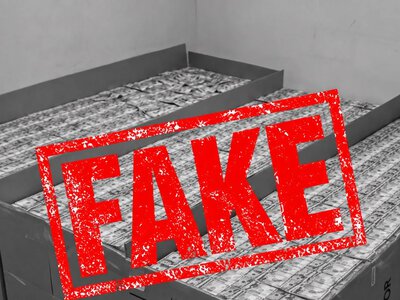 AI-generated fake about searches at the home of the former head of the Defence Procurement Agency, featuring boxes of money, was circulated online - NABU