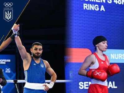 Ukrainian boxers Aliiev and Okhota won gold and silver at the European Championships