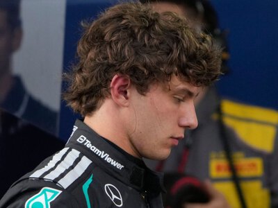 Kimi Antonelli 'very mad' about Azerbaijan GP qualifying crash as George Russell refuses to discount team-mate from battle for win