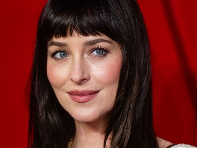 Dakota Johnson Matched Her Nails to Her Visible Underwear