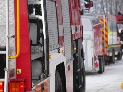 In Kyiv's Sviatoshynskyi District, drone debris fell on the grounds of a preschool
