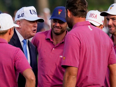 Presidents Cup: Team USA beat International Team 17-13 after epic Sunday singles fightback to avoid shock Medinah loss