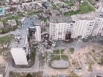 The Guardian reported on the hell on earth in occupied Oleshky, where food is running out