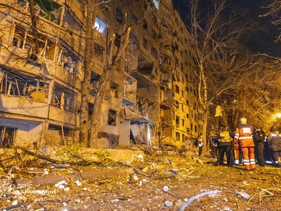 Russian strike on a nine-story building in Kharkiv: number of injured exceeds 30