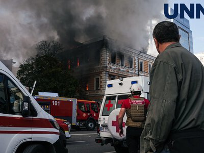 A Russian strike destroyed two floors of the National Academy of Sciences building; two scientists are known to have been killed — Commissioner for the Protection of the State Language