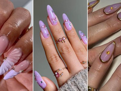 Lilac Is This Fall’s Unexpected Nail Color Trend