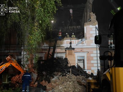 Russia struck Kyiv with ballistic missiles overnight: an administrative building and an educational institution were damaged