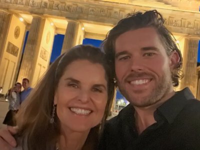 Maria Shriver showed rare photos of her youngest son with Arnold Schwarzenegger