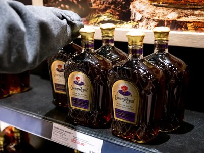 The U.S. has banned imports of Canadian alcohol and motorcycles amid the trade war
