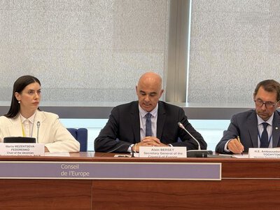 “Democratic Security For Ukraine”: Berset Presents Council Of Europe Action Plan For 2027-2030