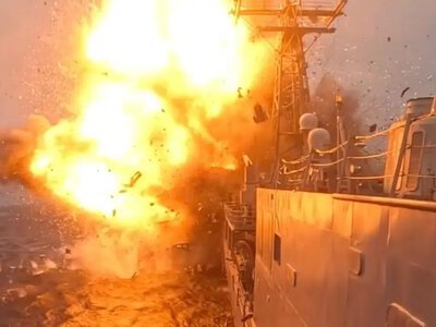 The United States and the United Kingdom sank a decommissioned American frigate off the coast of Scotland — media reports