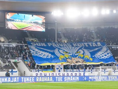“Your day will come” - Finnish fans supported Ukraine during the match against Belarus