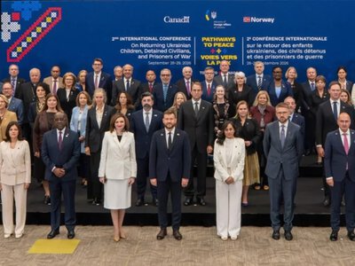 50 countries and four organizations pledged to help bring deported Ukrainian children home