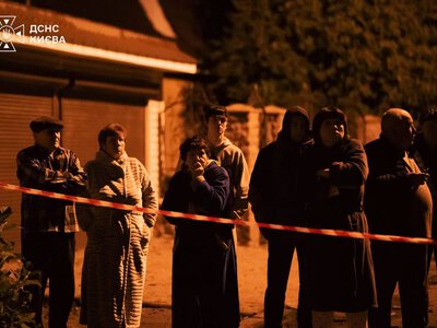Russia’s attack on Kyiv claimed the life of a municipal worker; debris was preliminarily found on the grounds of a Western embassy
