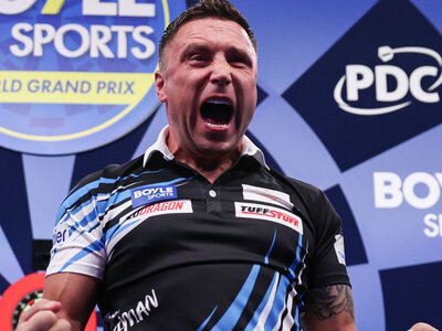 World Grand Prix: Gerwyn Price books all-Welsh quarter-final with Jonny Clayton as Nathan Aspinall breezes through