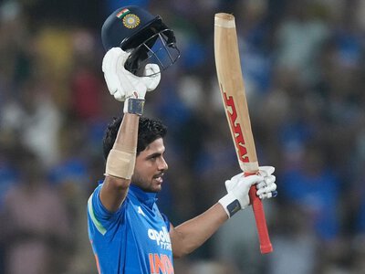 India vs West Indies: Shubman Gill hits 223 not out on day of records as hosts chase down 406 to beat West Indies in second ODI