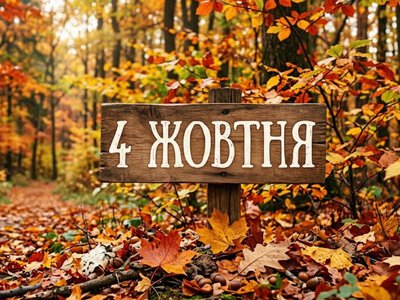 What is celebrated on October 4 in Ukraine and around the world