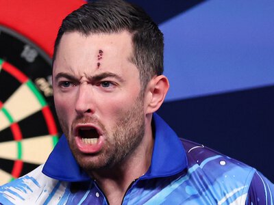 World Grand Prix Darts: Luke Humphries beats Gerwyn Price 6-4 after epic comeback to claim major title in Leicester