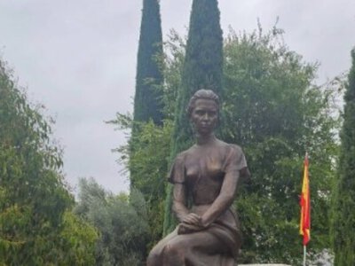 Madrid unveils Lesia Ukrainka monument, marking writer's 155th anniversary