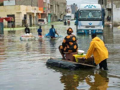 Senegal was hit by major flooding just weeks before the Summer Youth Olympic Games; there are casualties