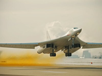The Air Force recorded the takeoff of three enemy Tu-160 bombers